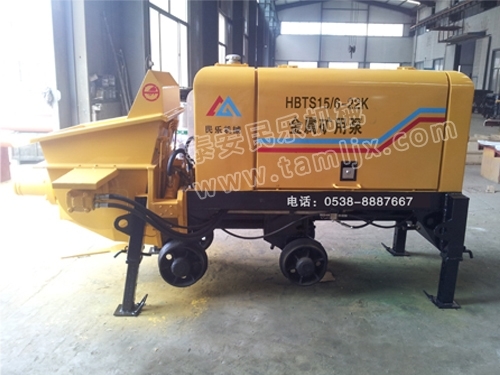 礦用濕噴臺(tái)車(chē)，礦用混凝土泵，礦用攪拌機(jī)發(fā)貨